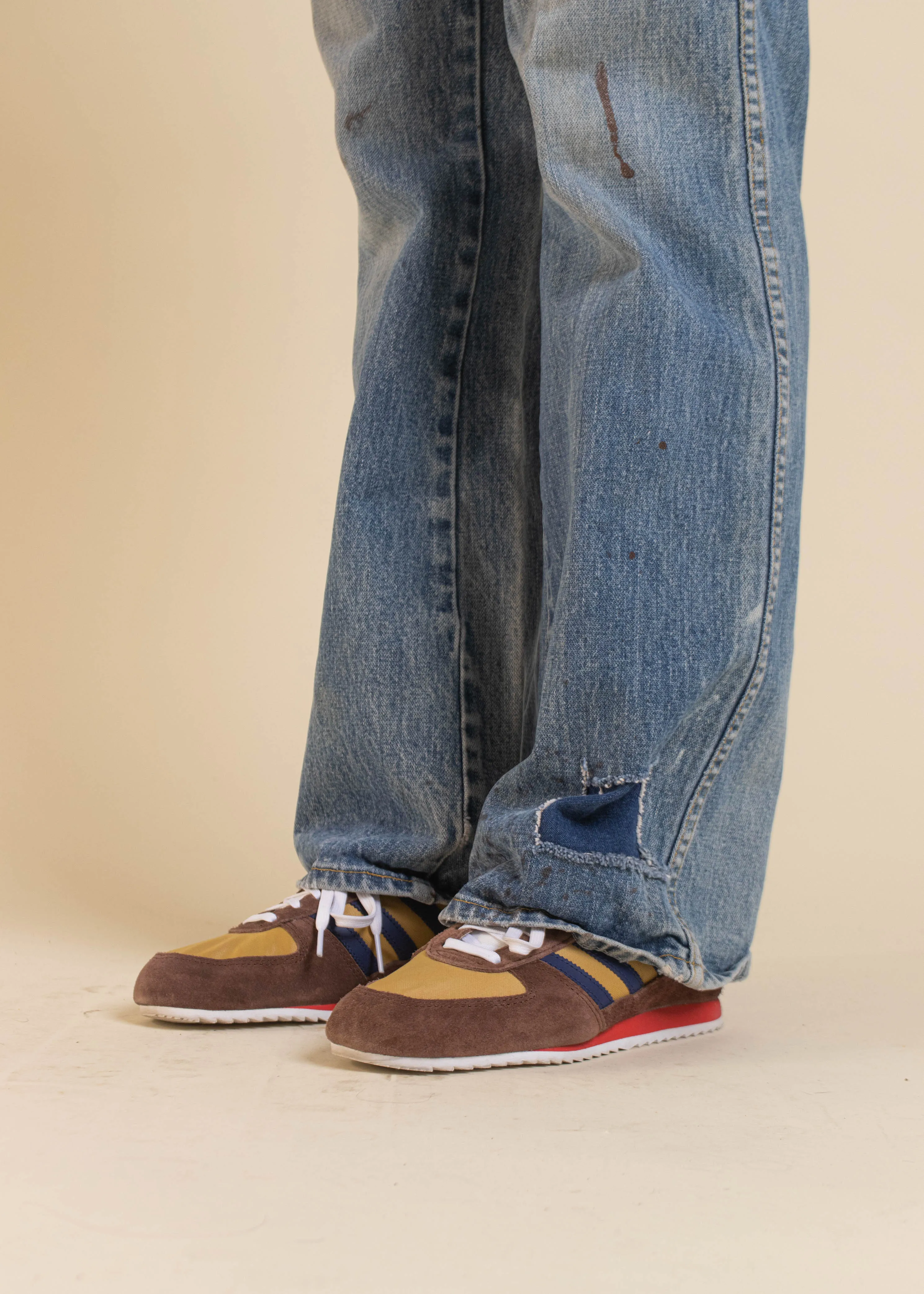 1970s GWG Midwash Flare Jeans Size Women's 28 Men's 31