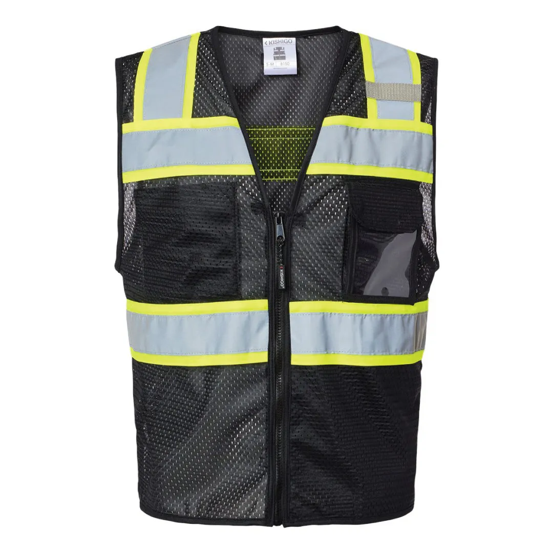 30 Black Kishigo Safety Vests