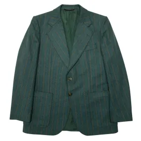70s Dormeuil Wool Flannel Pinstripe Blazer