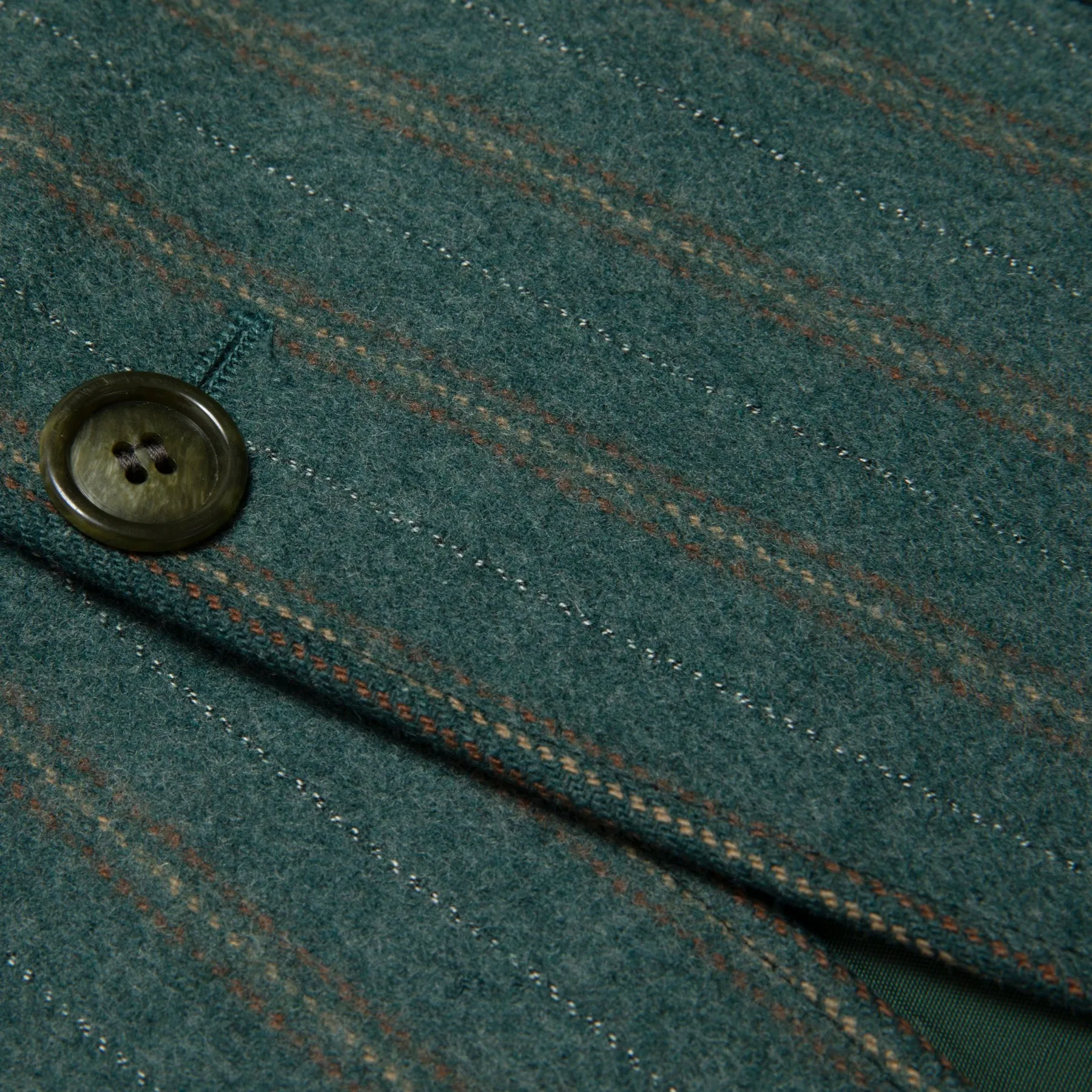 70s Dormeuil Wool Flannel Pinstripe Blazer