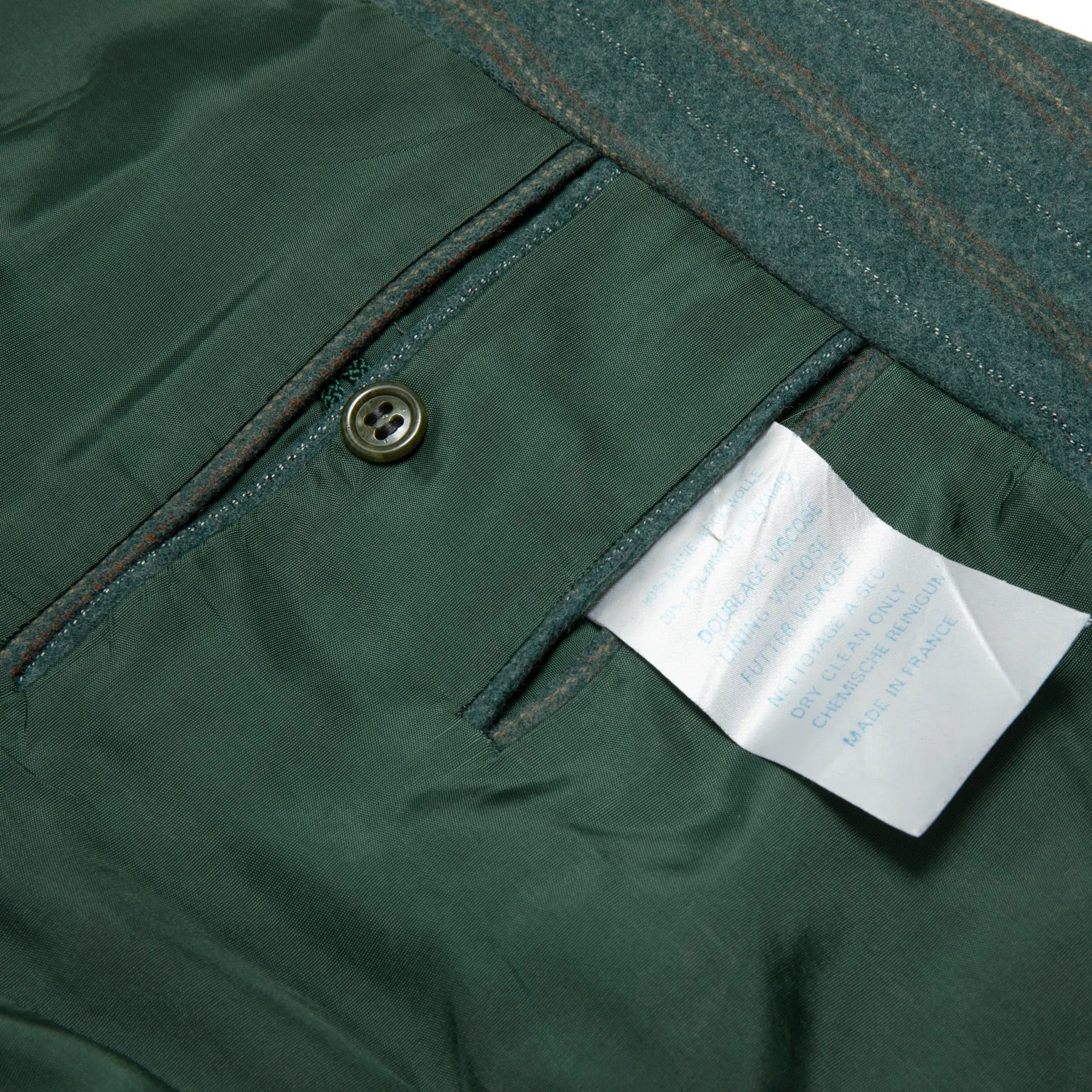 70s Dormeuil Wool Flannel Pinstripe Blazer