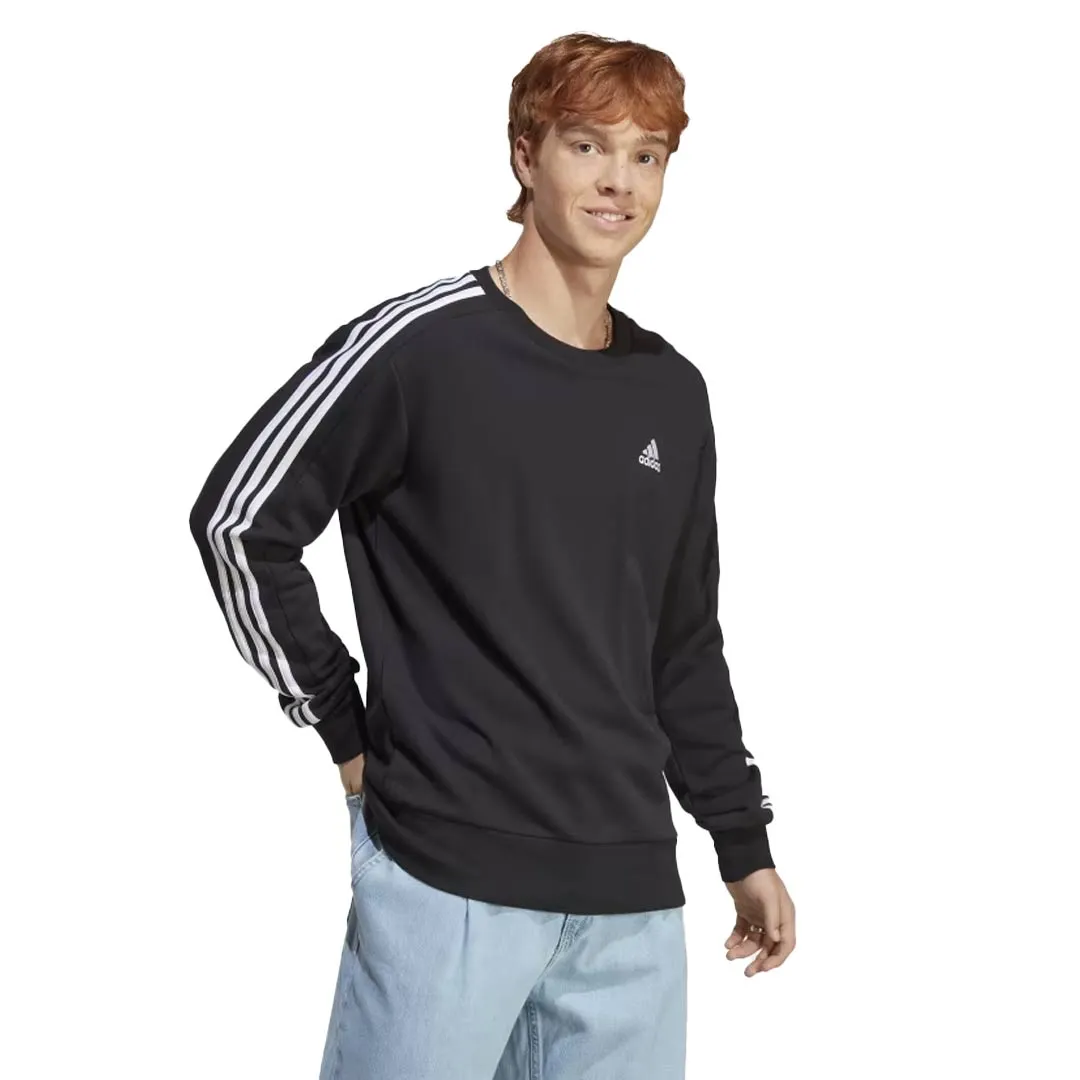 adidas - Men's Essentials French Terry 3 Stripes Sweater (IC9317)