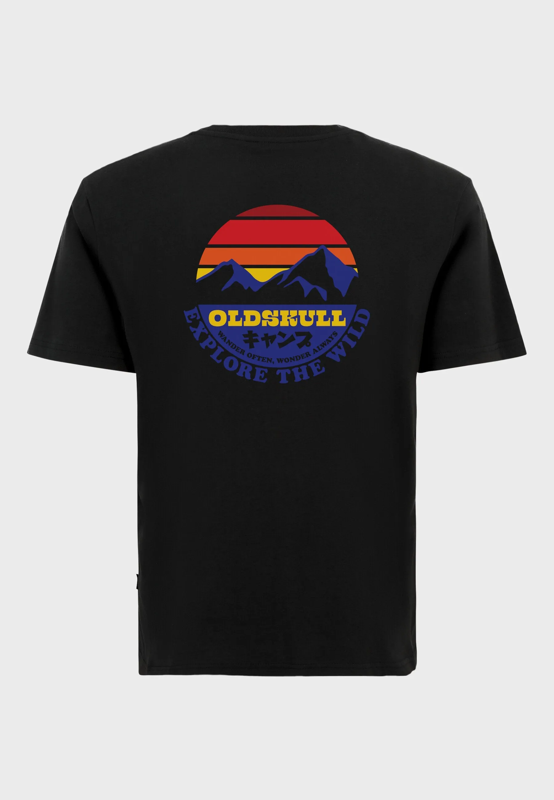 Alpine Dream Backprint T-Shirt Black