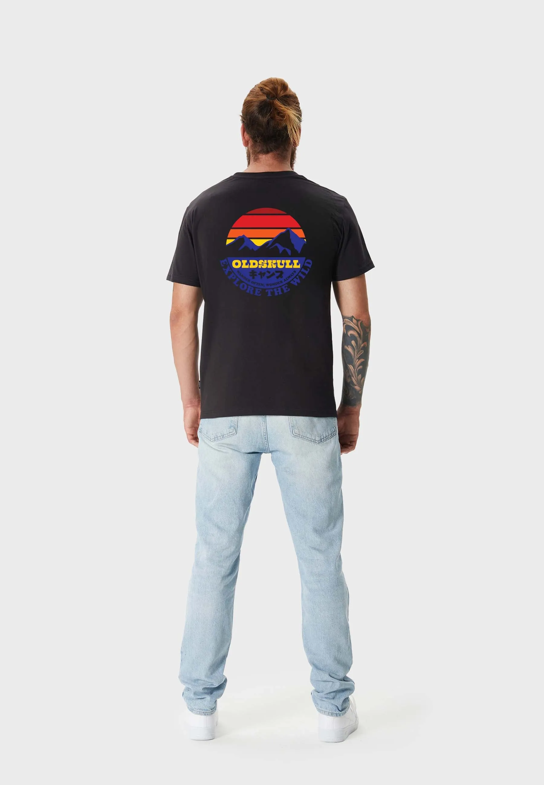 Alpine Dream Backprint T-Shirt Black