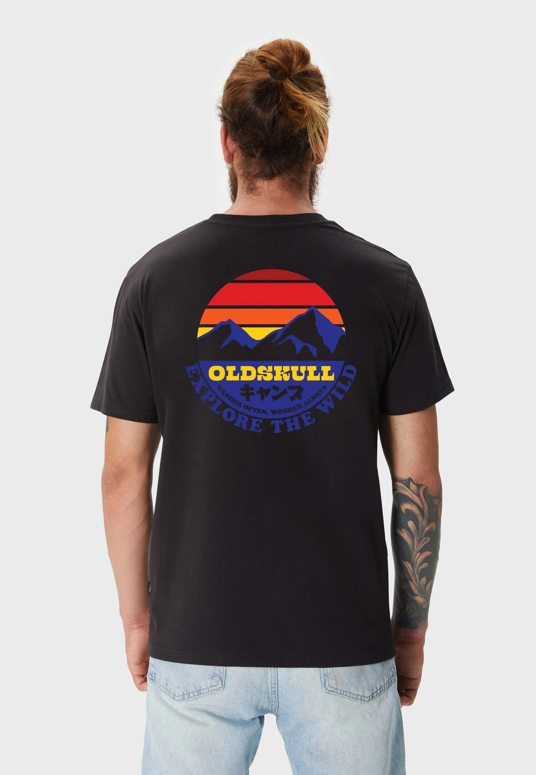 Alpine Dream Backprint T-Shirt Black