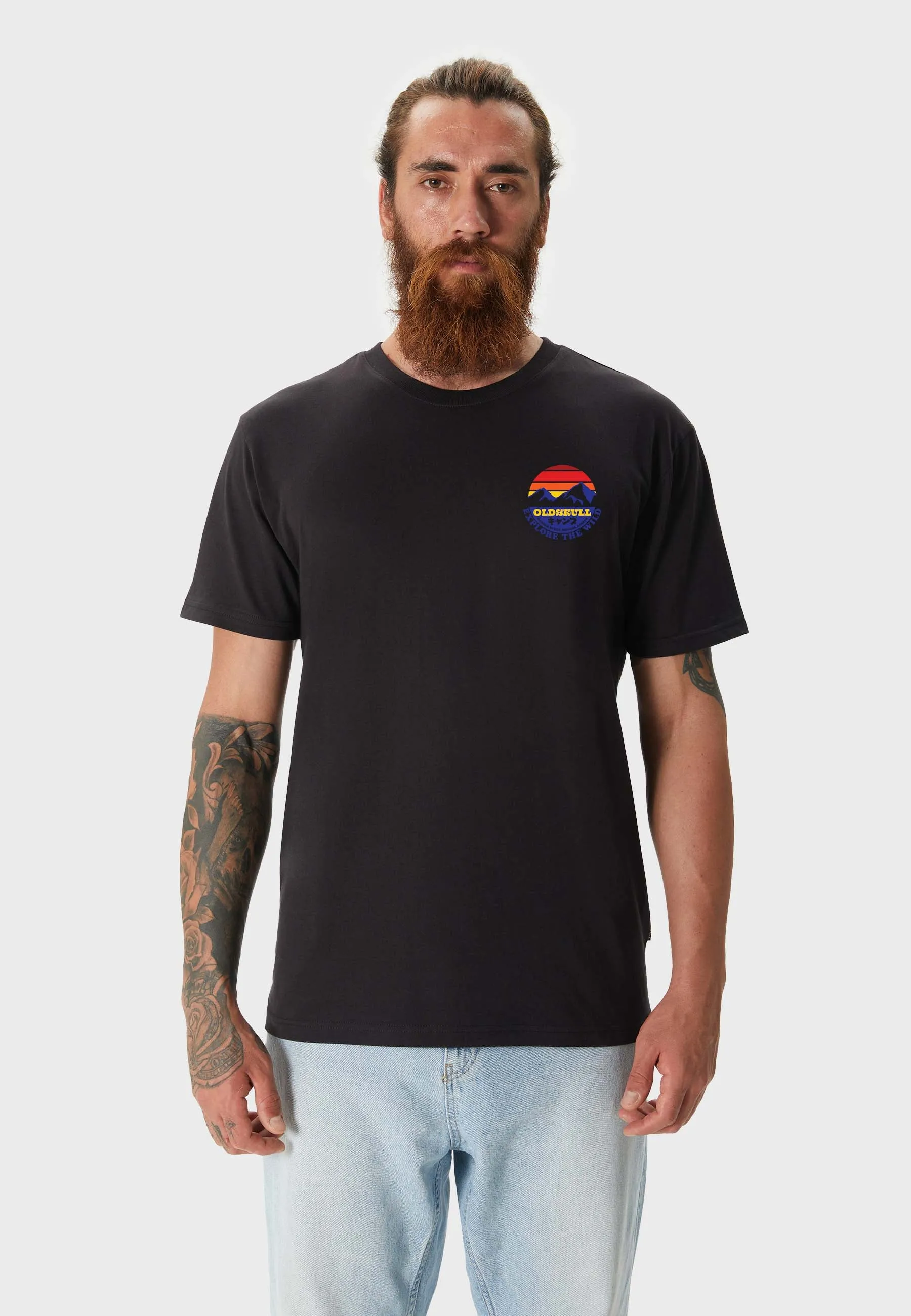 Alpine Dream Backprint T-Shirt Black