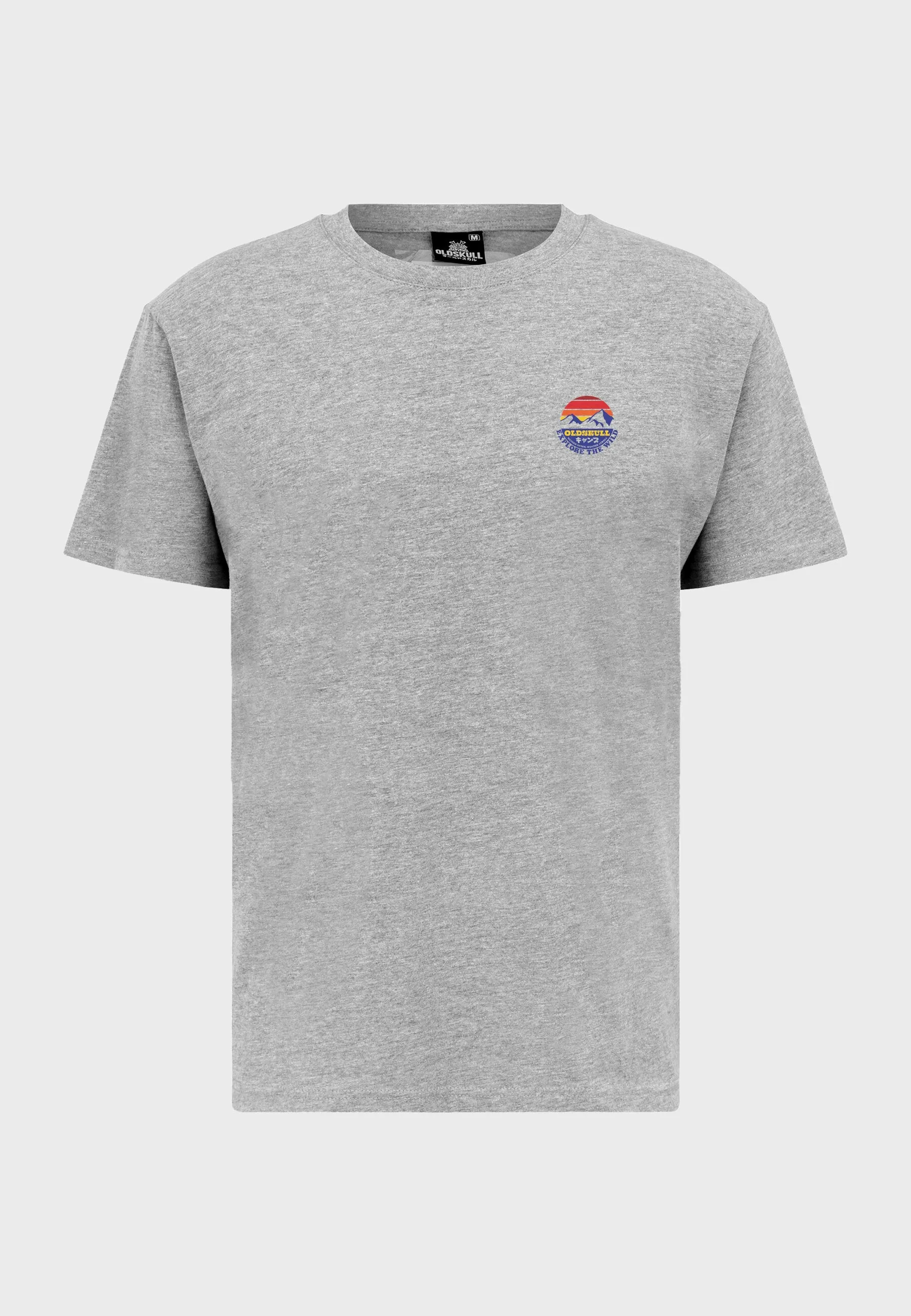 Alpine Dream Backprint T-Shirt Heather Grey