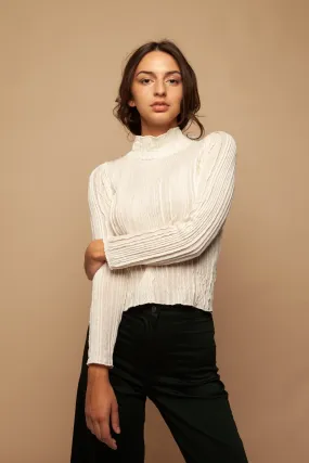 ayla highneck cream <br> by Signe