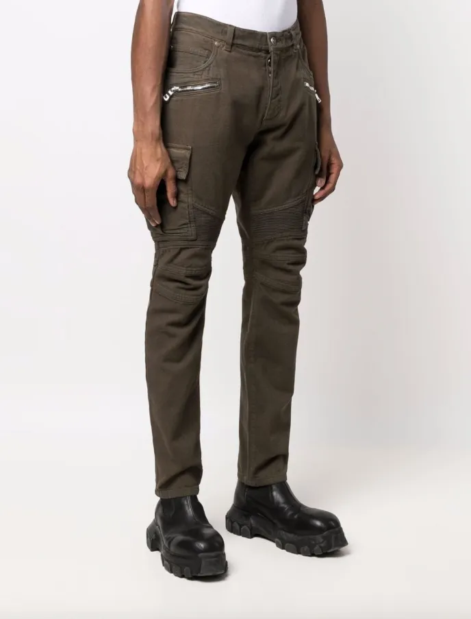 Balmain skinny-fit cargo trousers