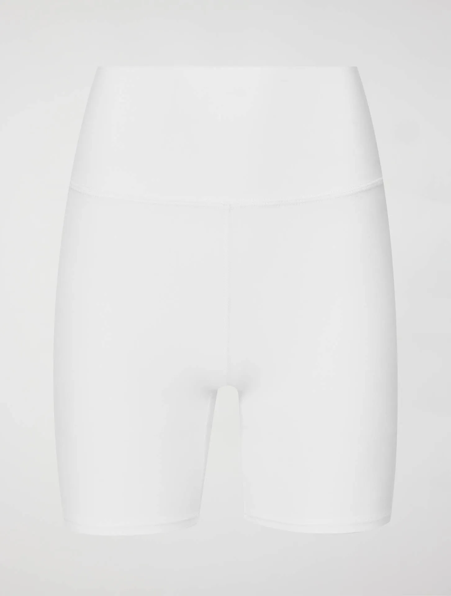 Biker Short in Melt - White