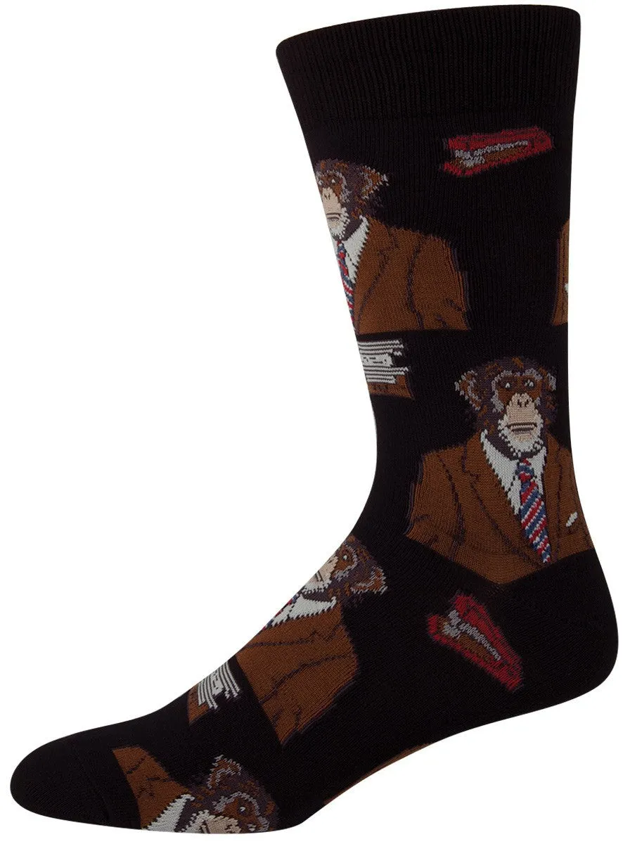Black Monkey Biz Socks (Men's)