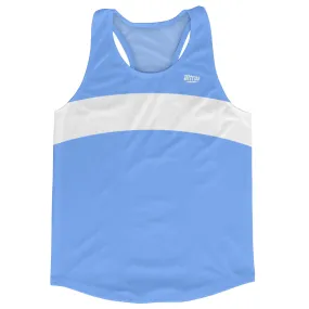 Blue Carolina And White Running Track Tops Made In USA