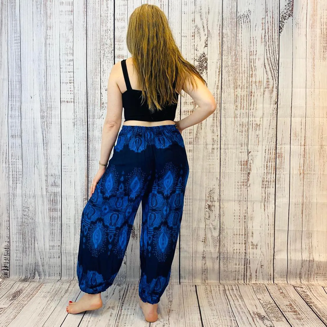 Boho Style Paisley Print Pants
