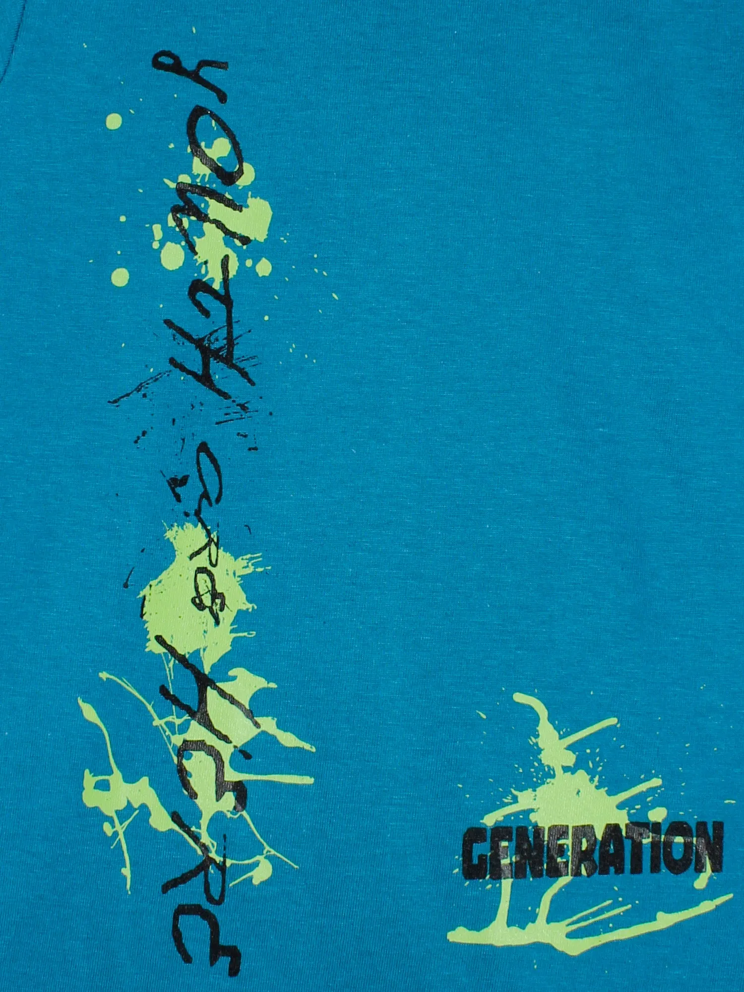 Boys Cotton T-shirt with chest print