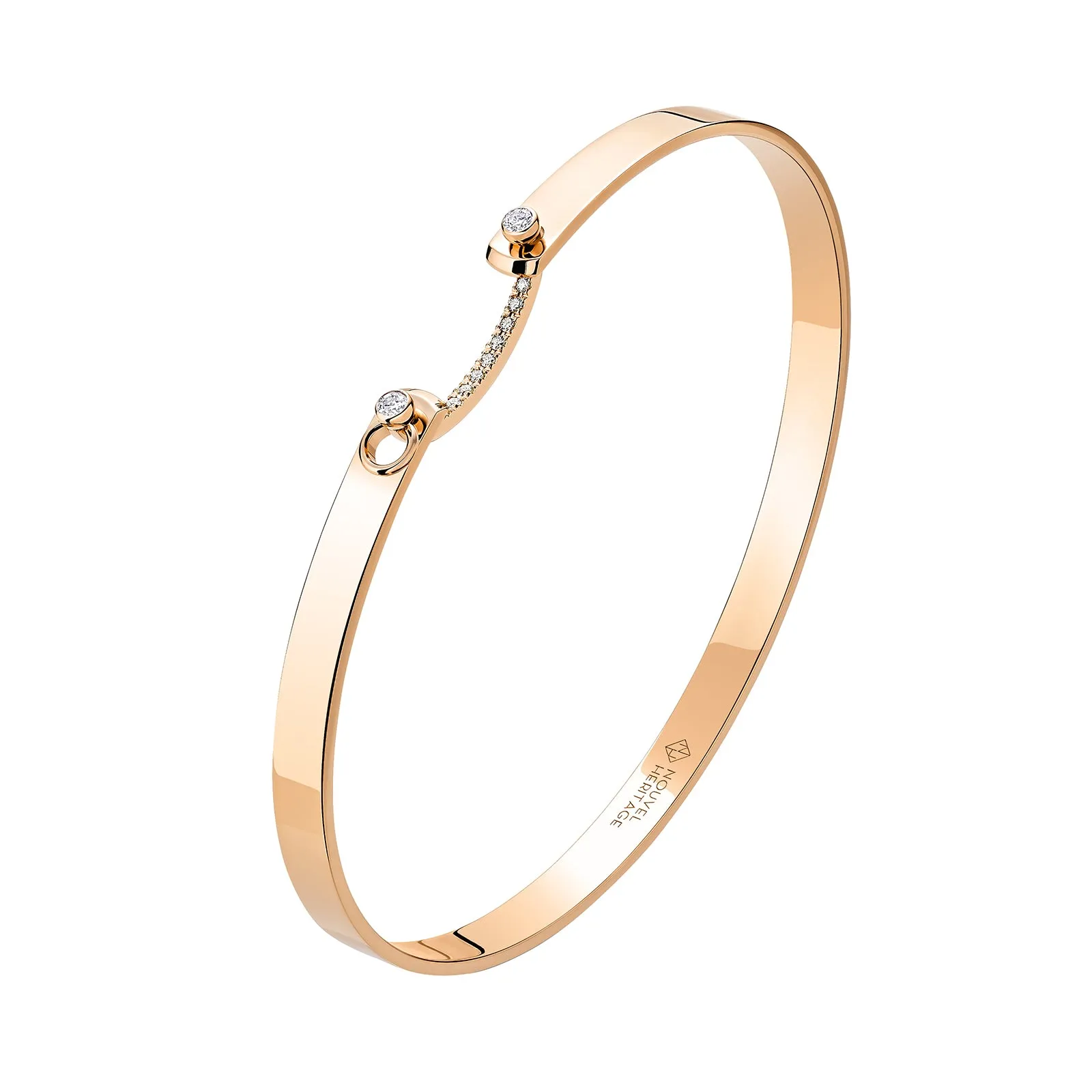 Business Meeting Bangle - Rose Gold