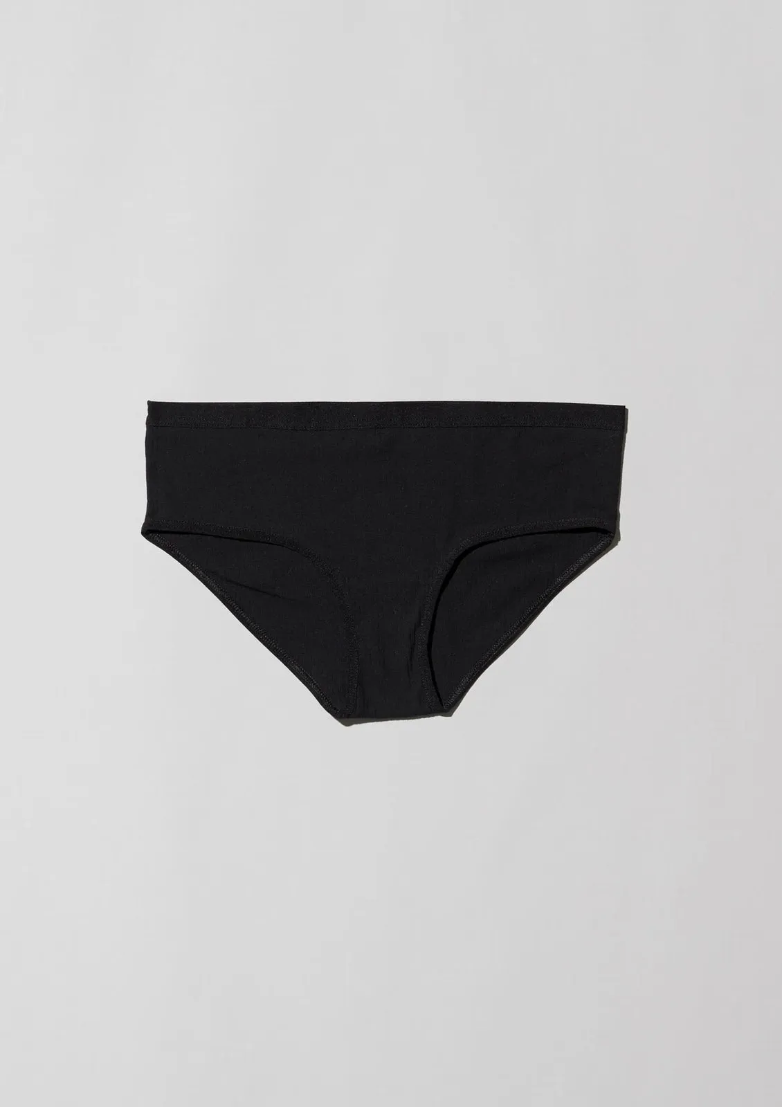 Classic Bell Pants - Cotton Rib (Black)