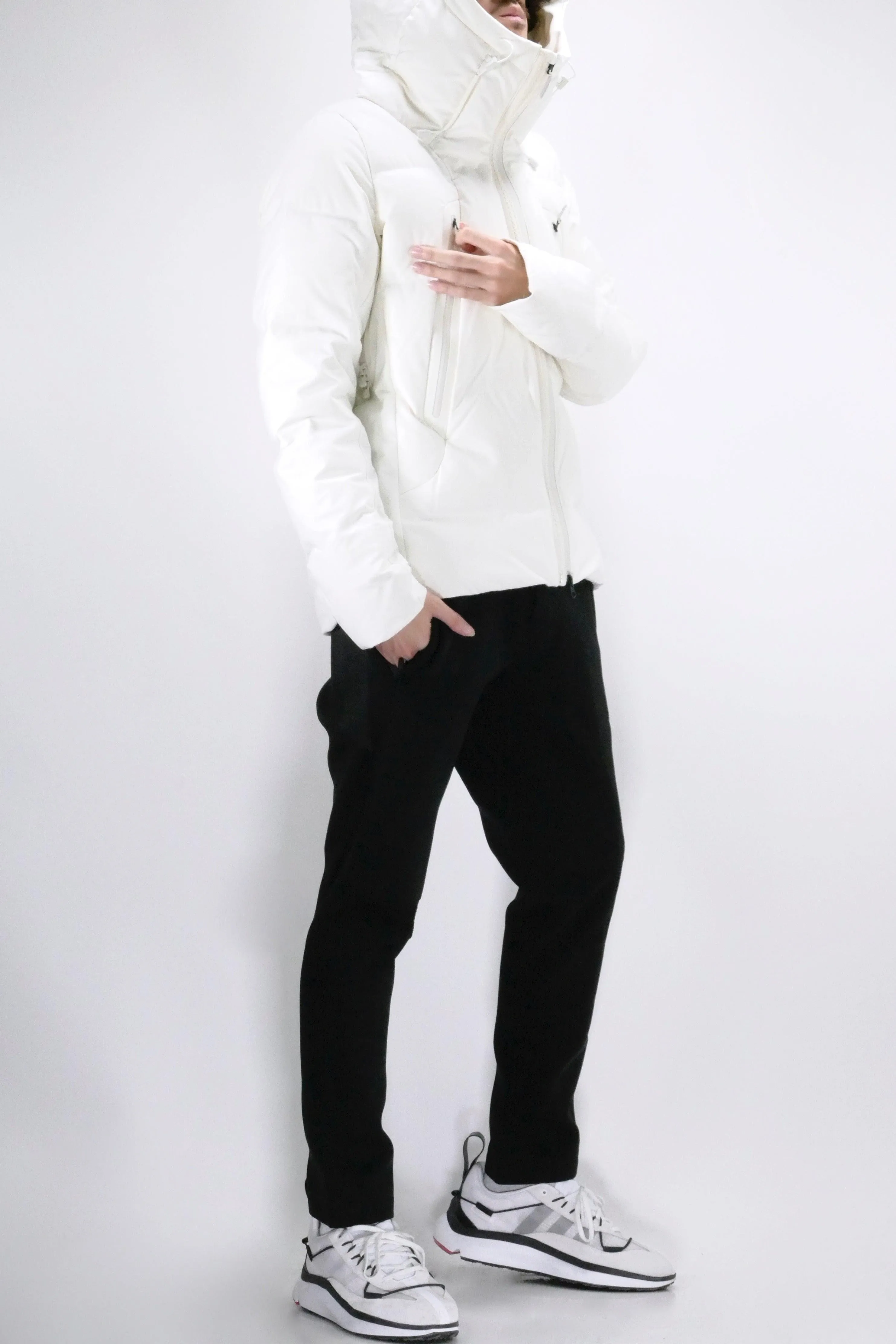 Descente Mizusawa Down Mountaineer Parka - White