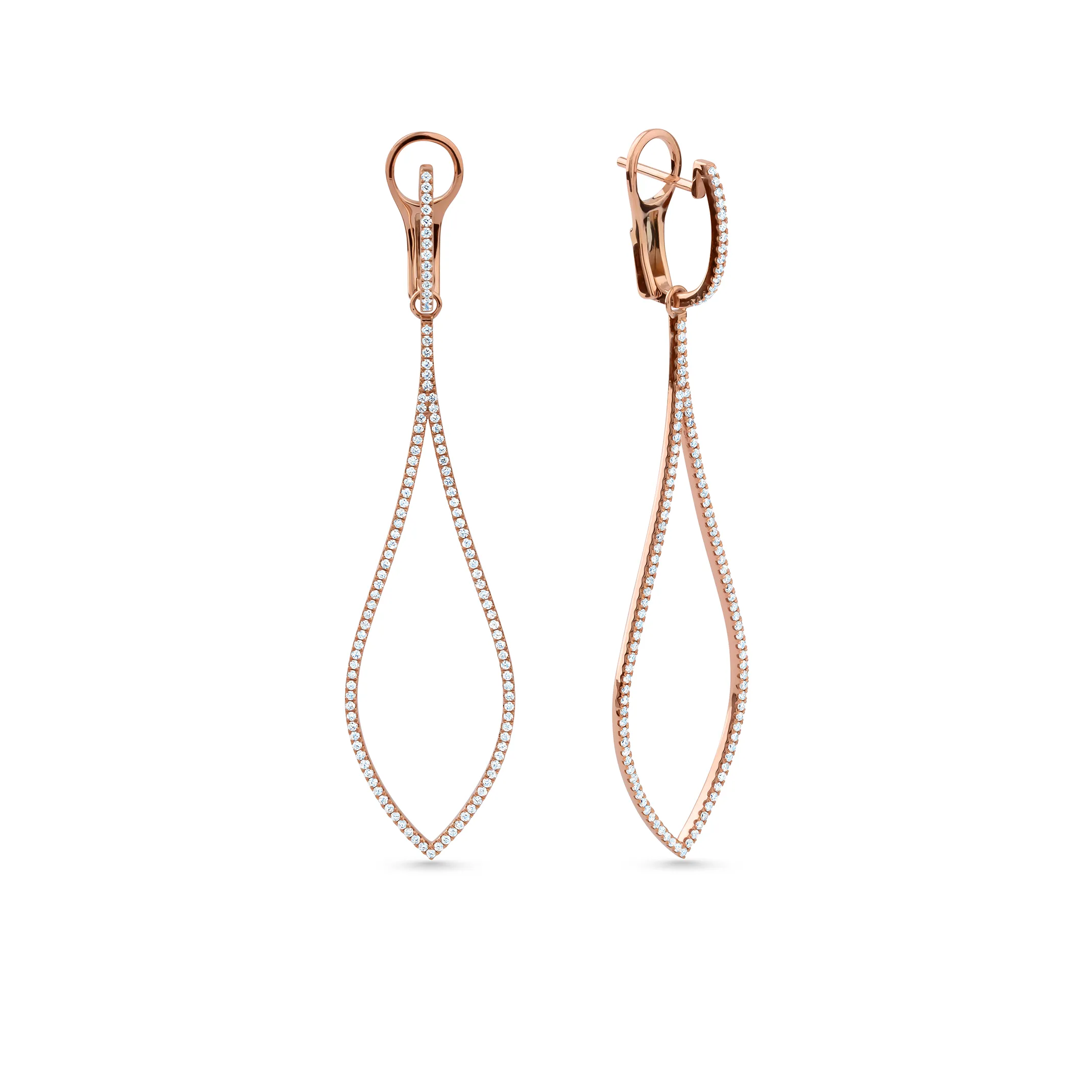Eye Diamond Earrings