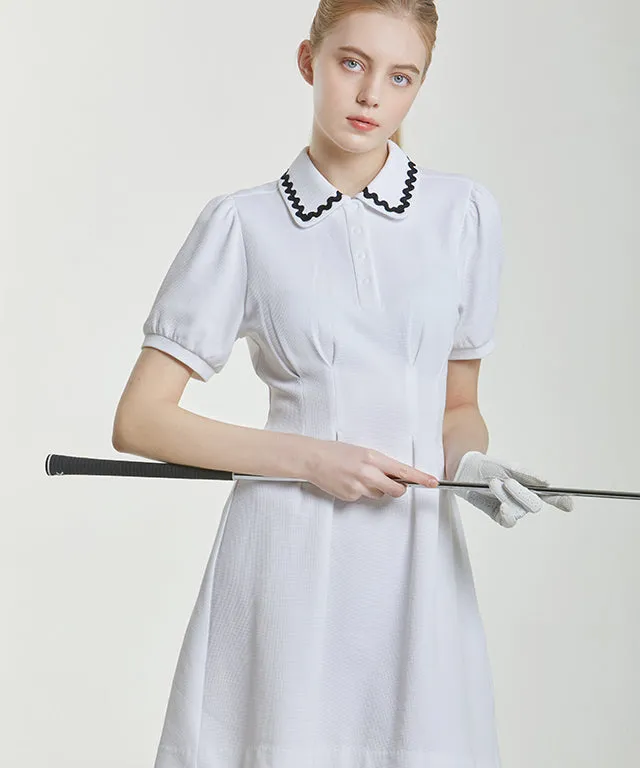 Flow Dress - White