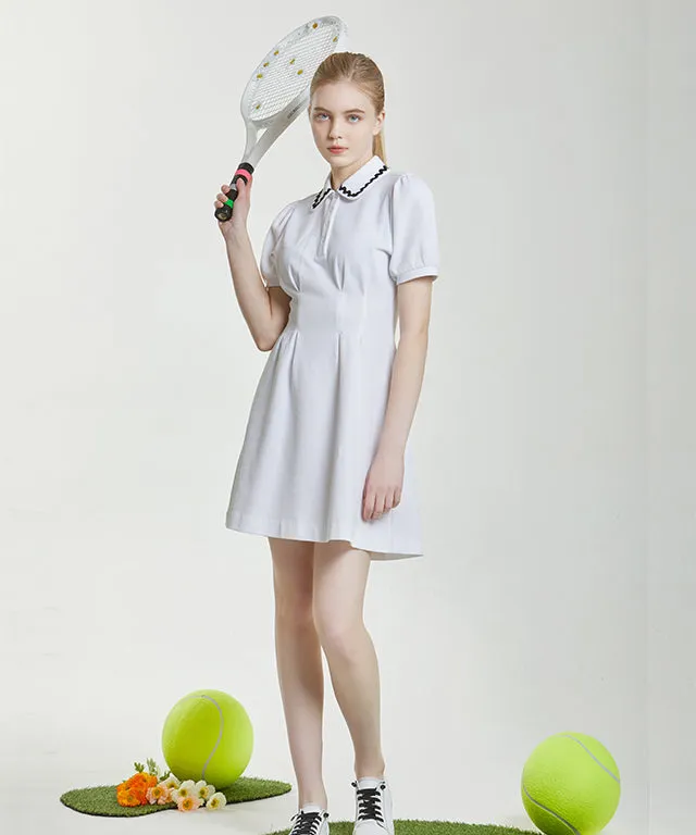 Flow Dress - White