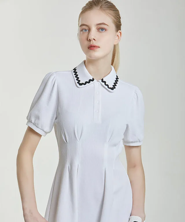 Flow Dress - White