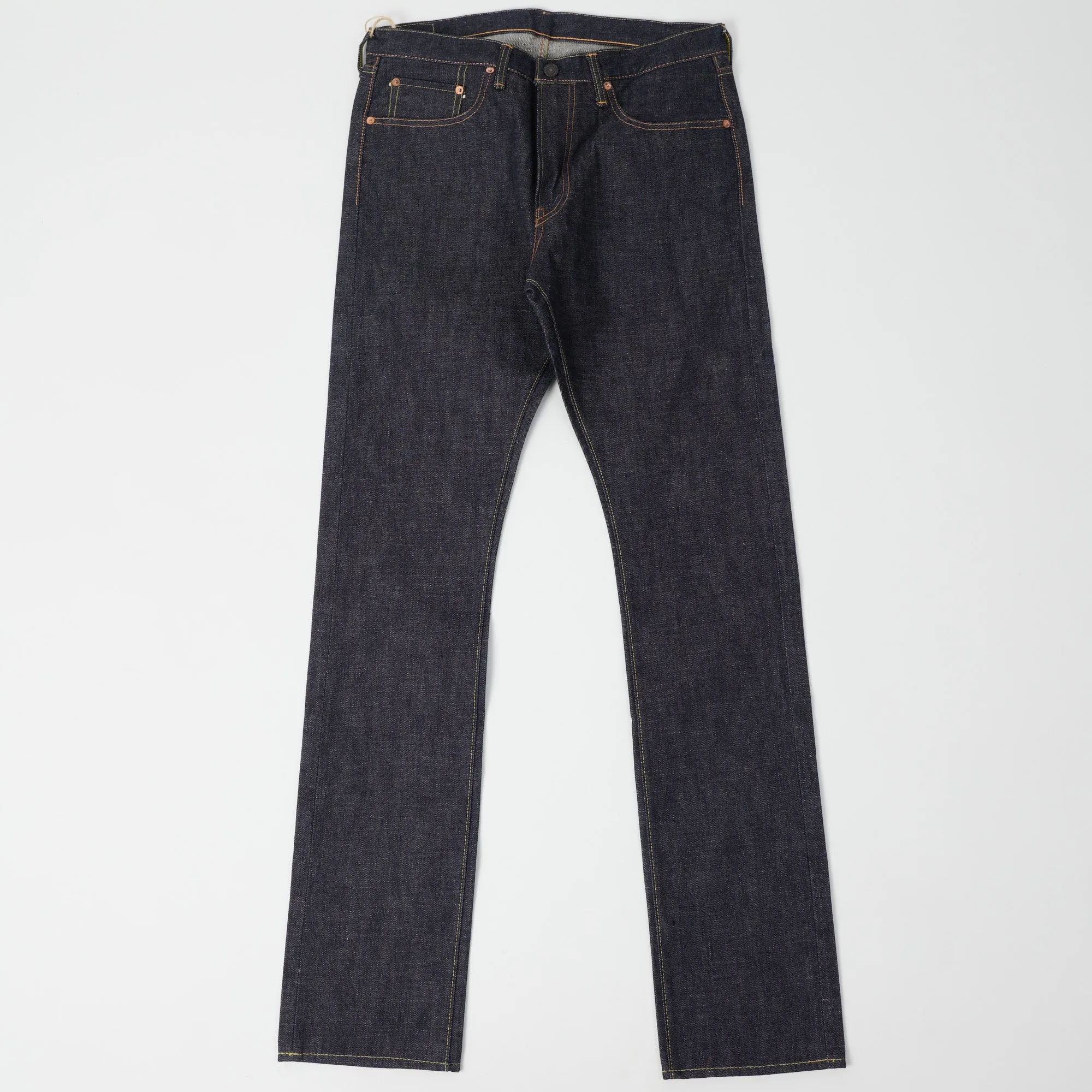 Mens Full Count 1110Z 13.7oz Slim Tapered Jeans - Premium Denim with Authentic Style