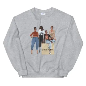 Girlfriends Sweatshirt- Gray