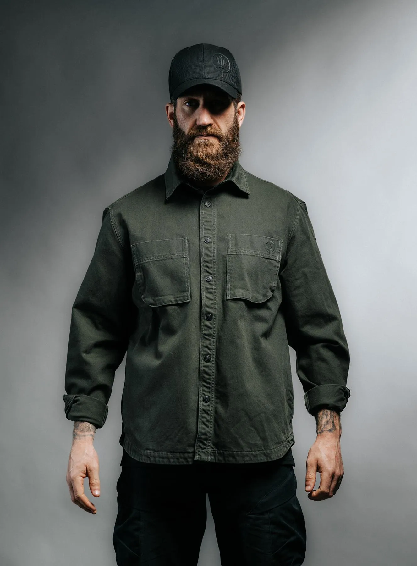 HEAVY TWILL OVERSHIRT