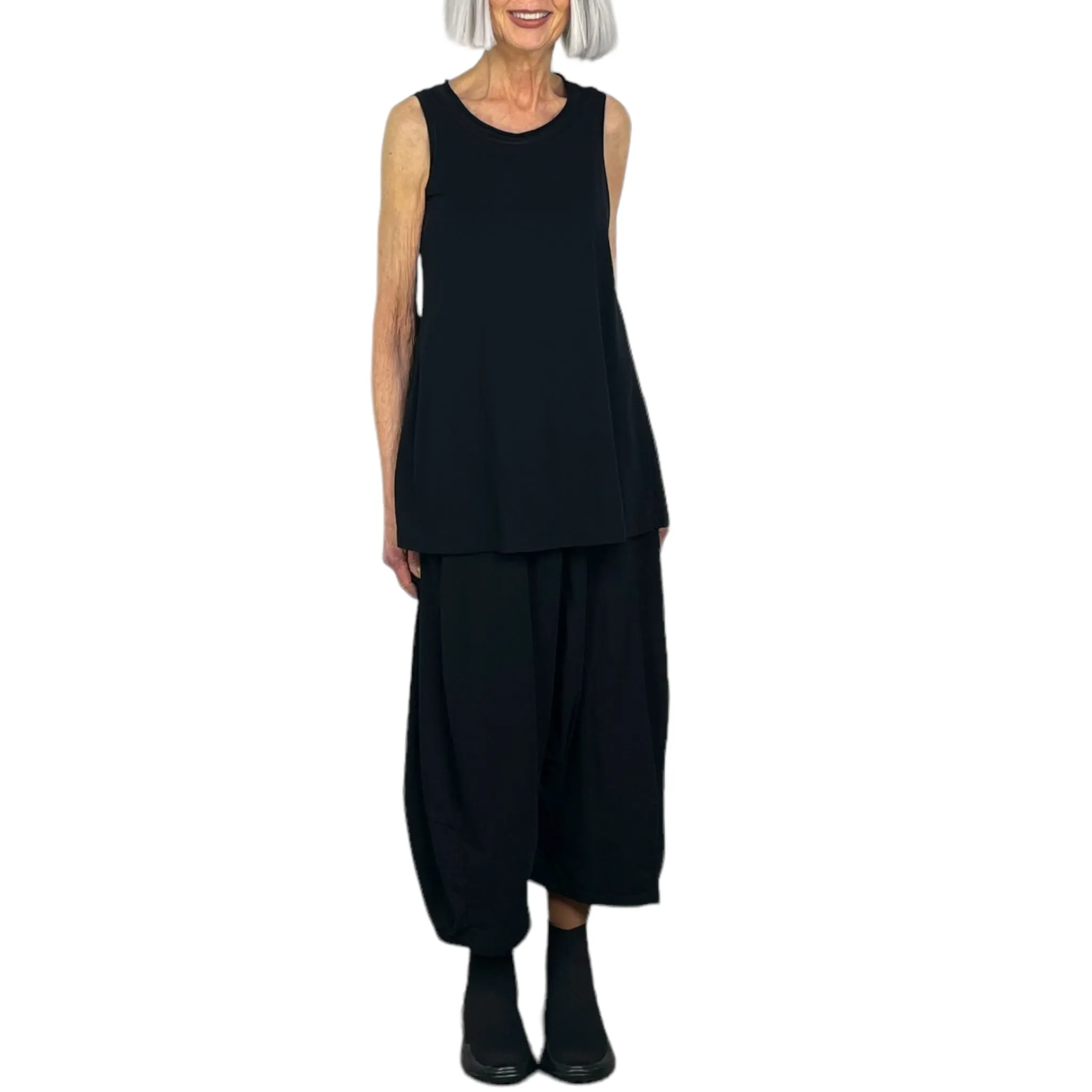 KNIT LOW CROTCH TROUSER
