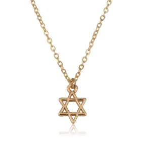 Medium Star Of David Necklace