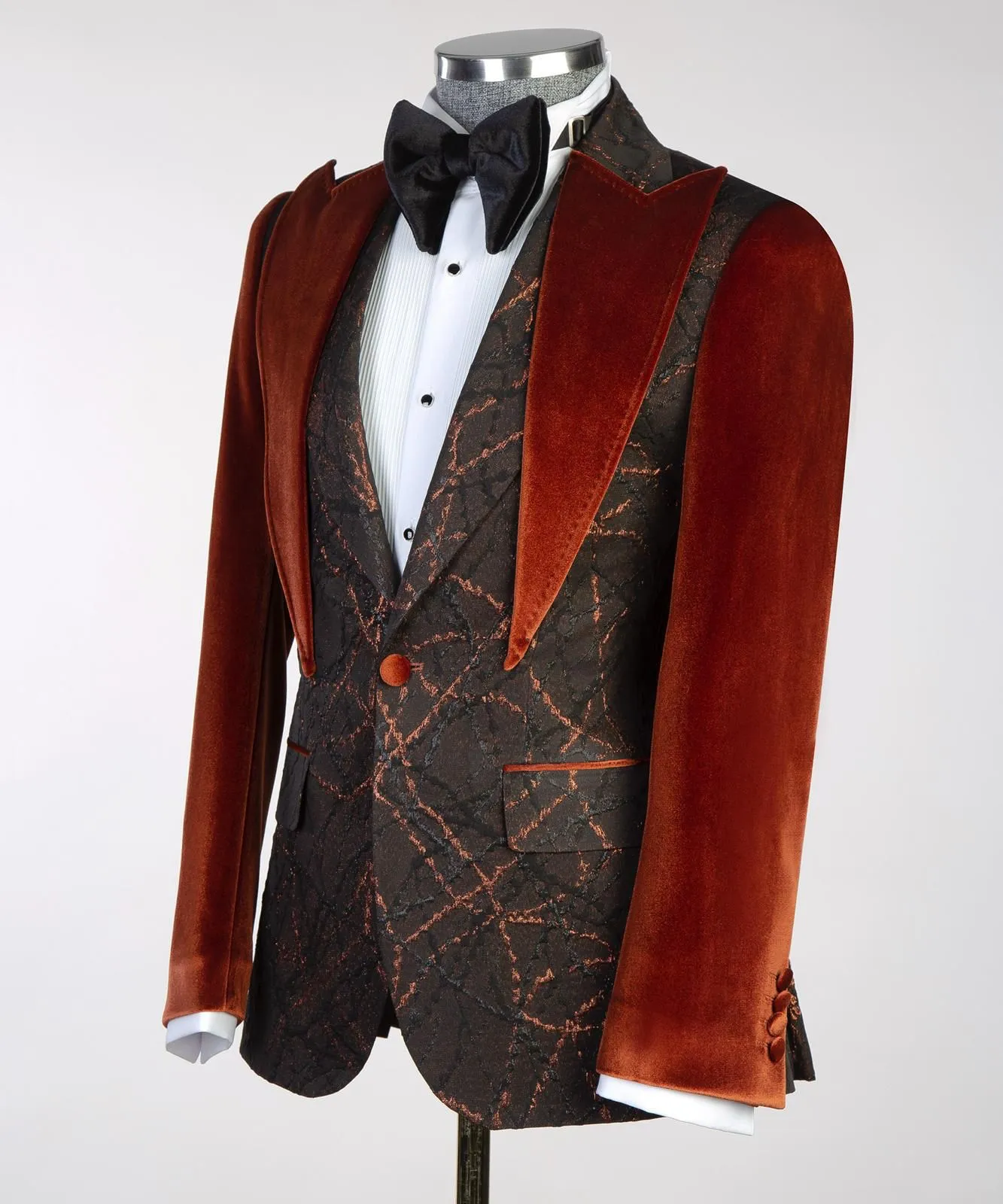 Men's Classic double-collar suit