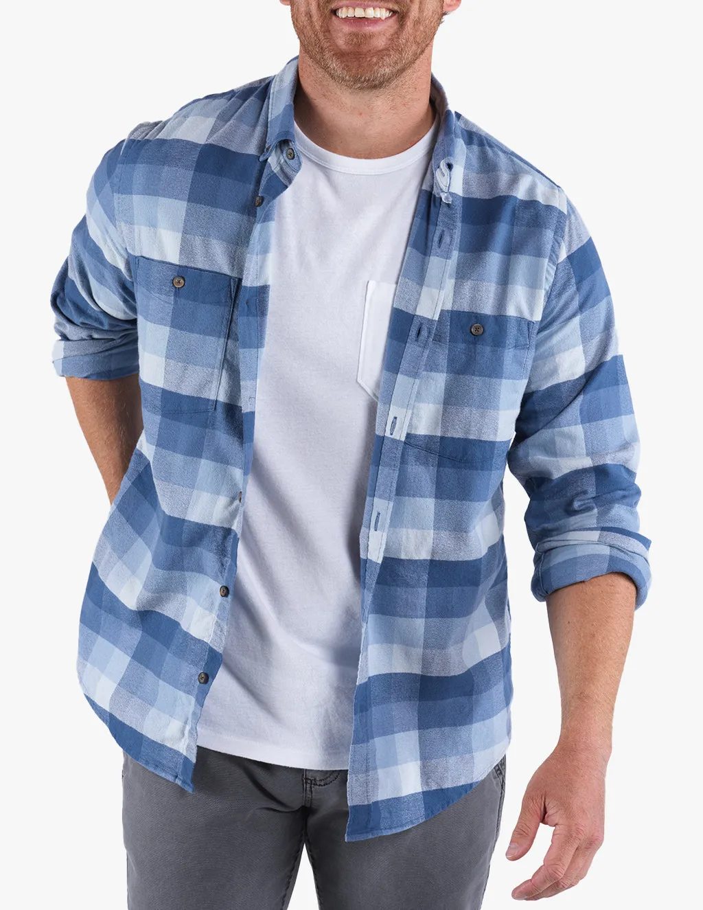 MOONIES TEXTURED FLANNEL