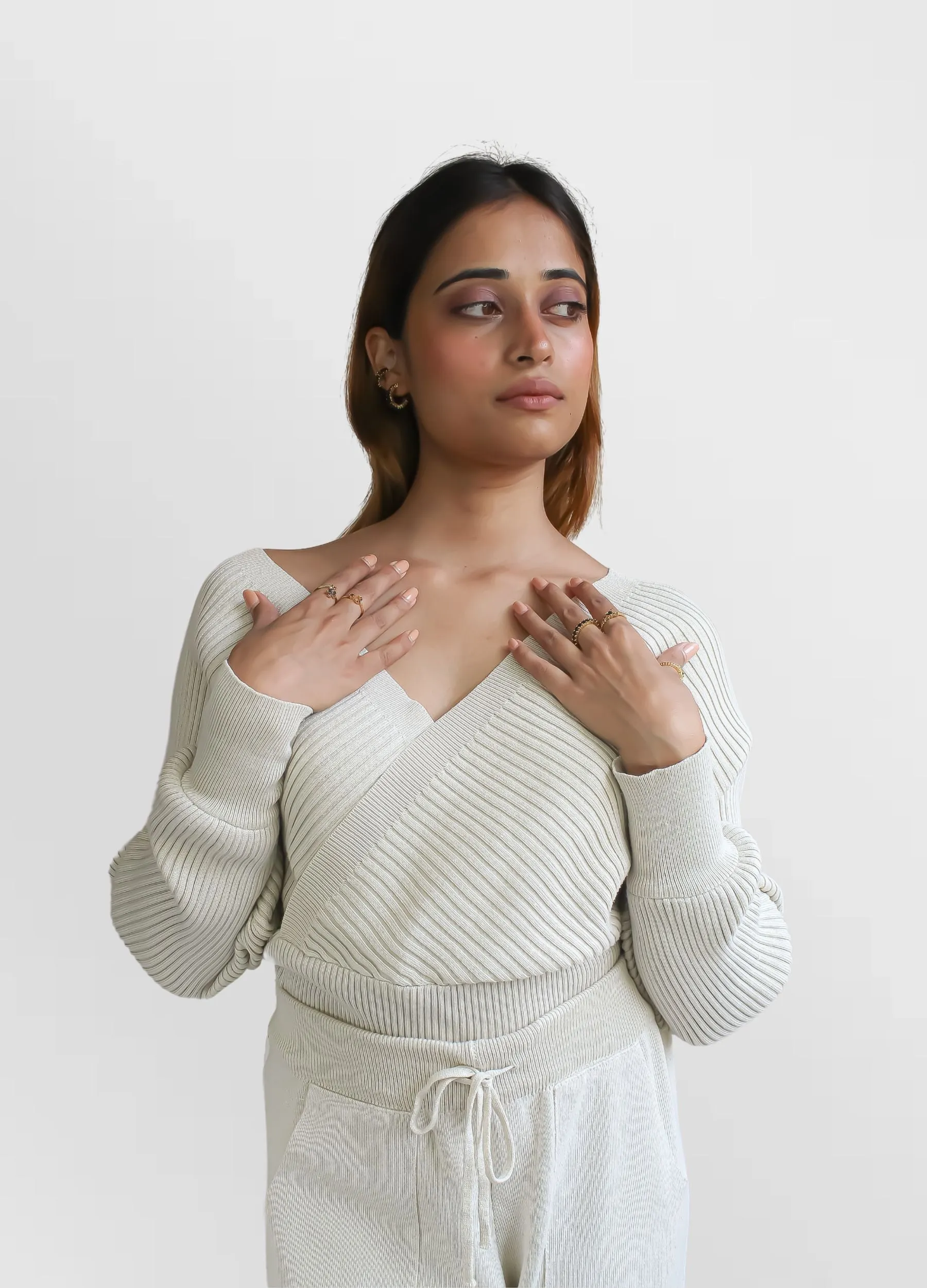 Ocre Kim Knitted Top and Pants