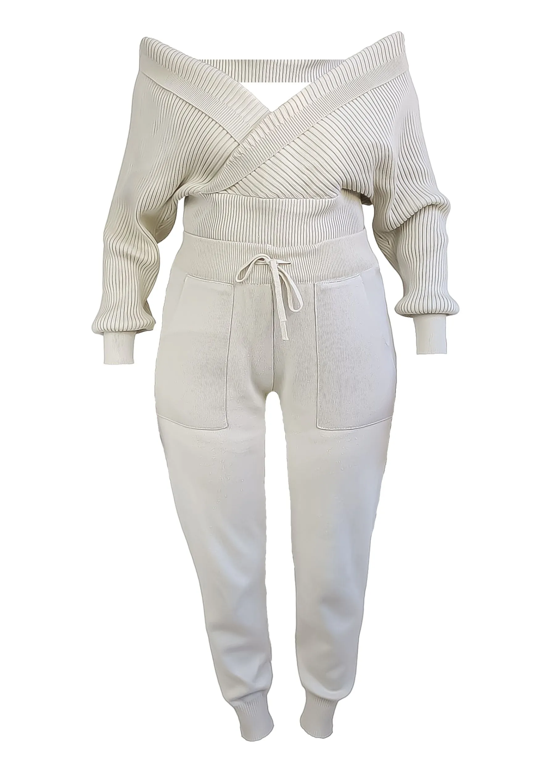 Ocre Kim Knitted Top and Pants