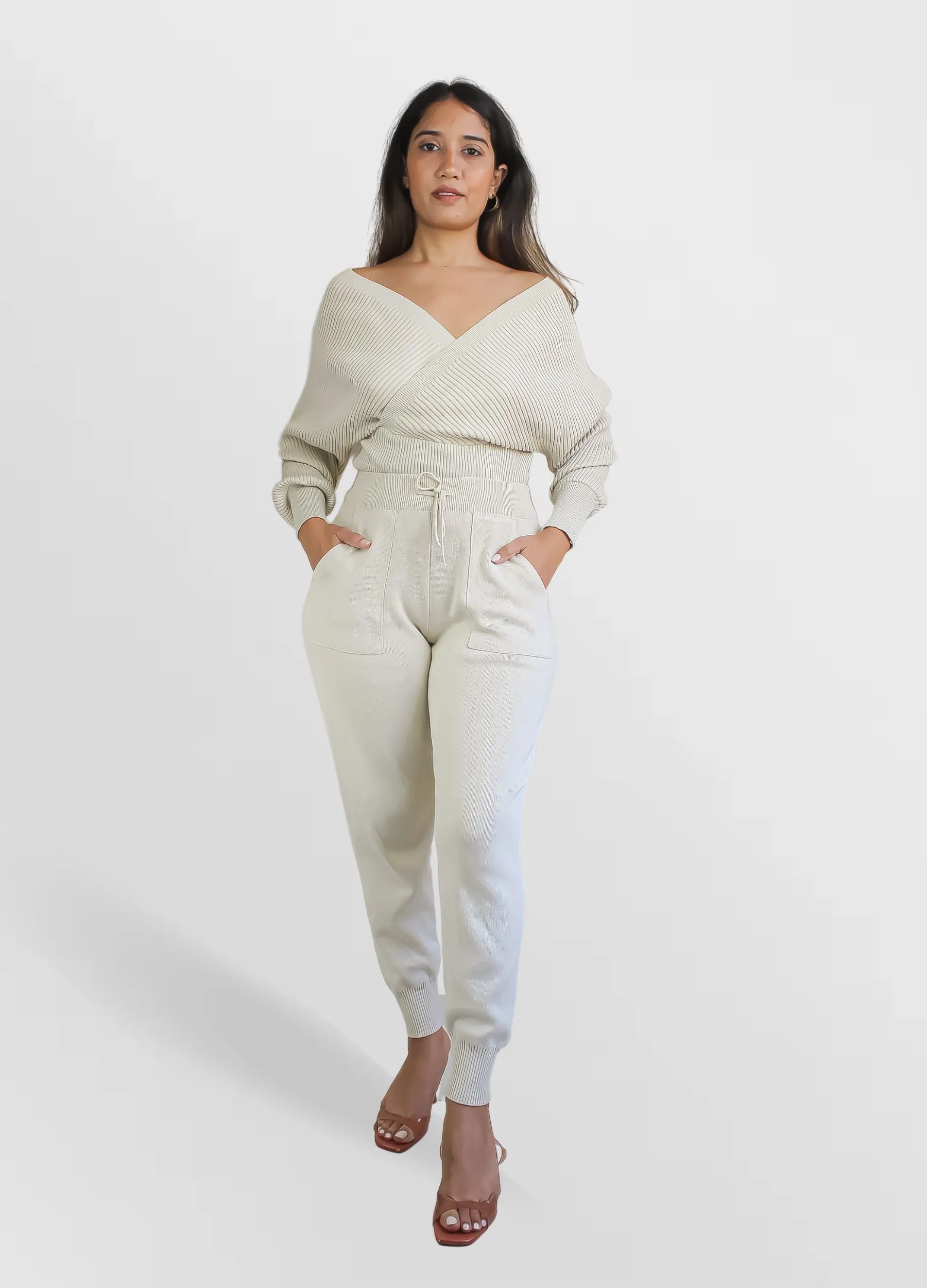 Ocre Kim Knitted Top and Pants