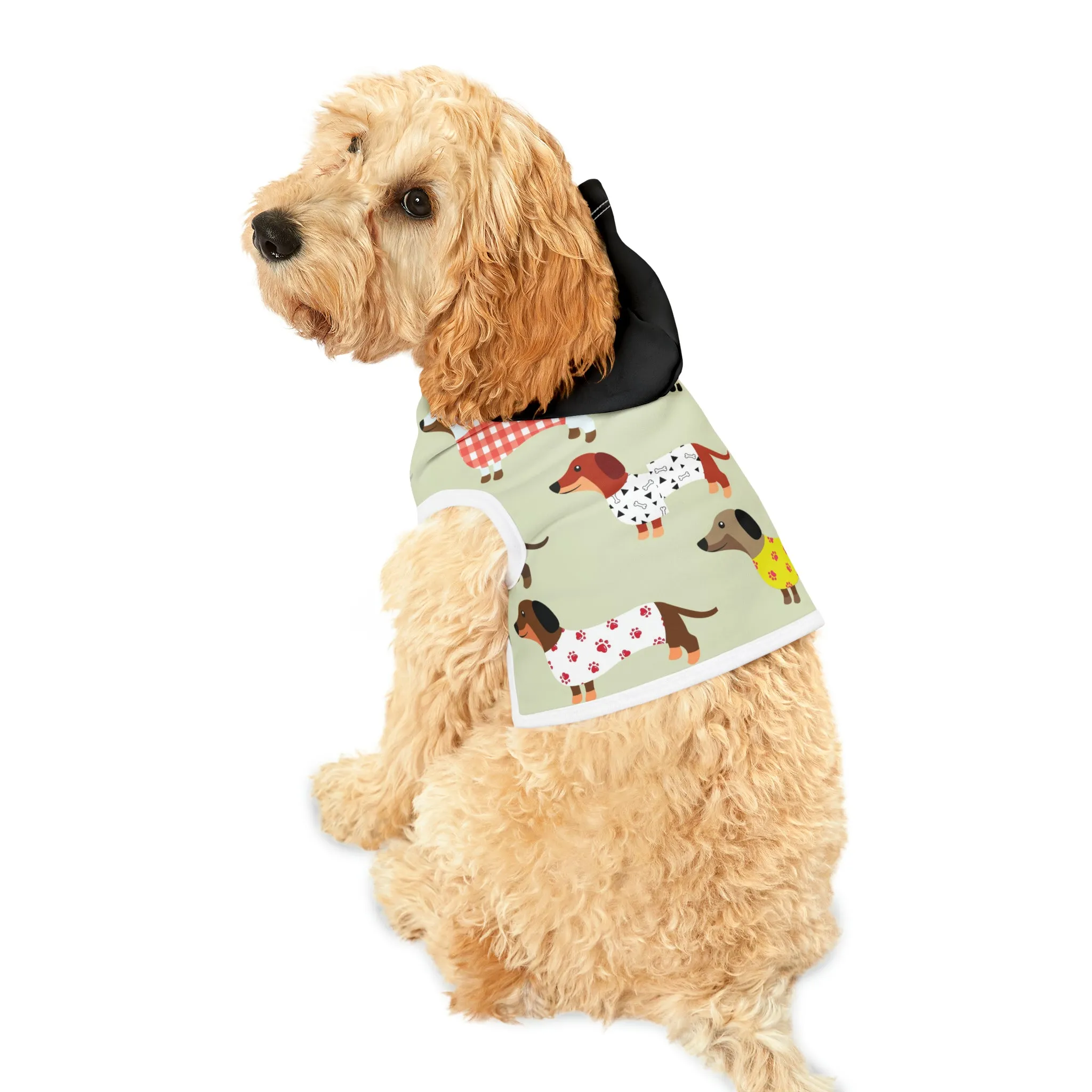 Pet Hoodie - Dachshunds in Sweaters