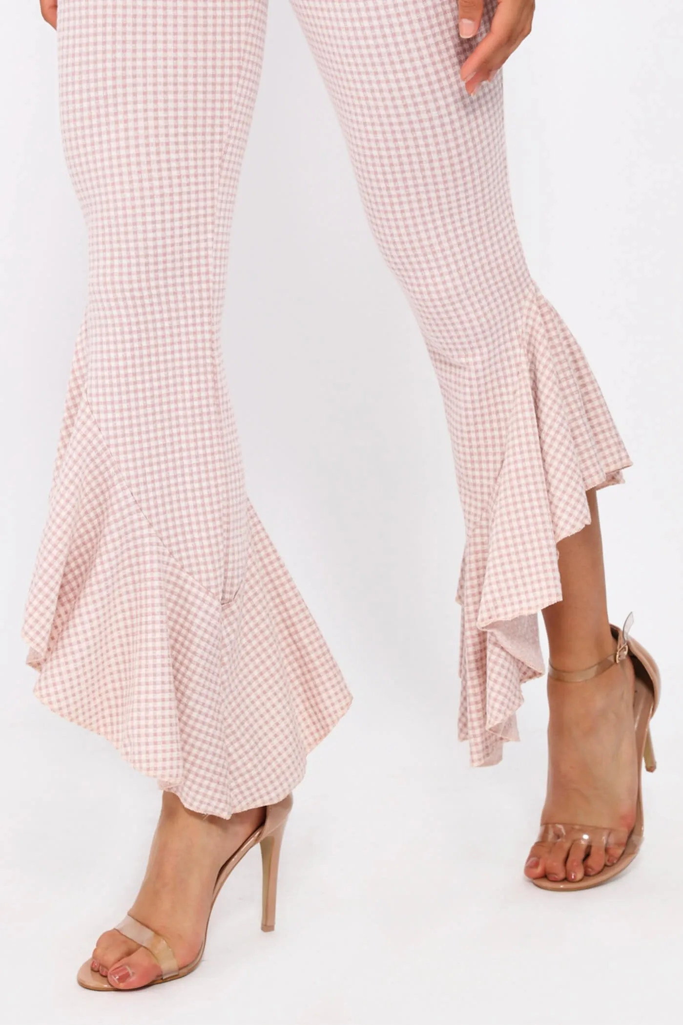 Pink Tartan Trousers