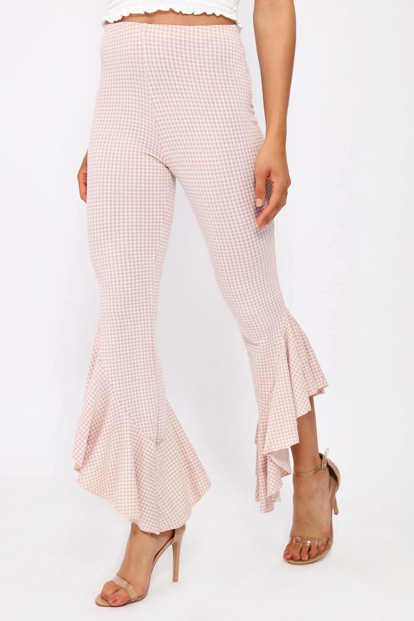 Pink Tartan Trousers