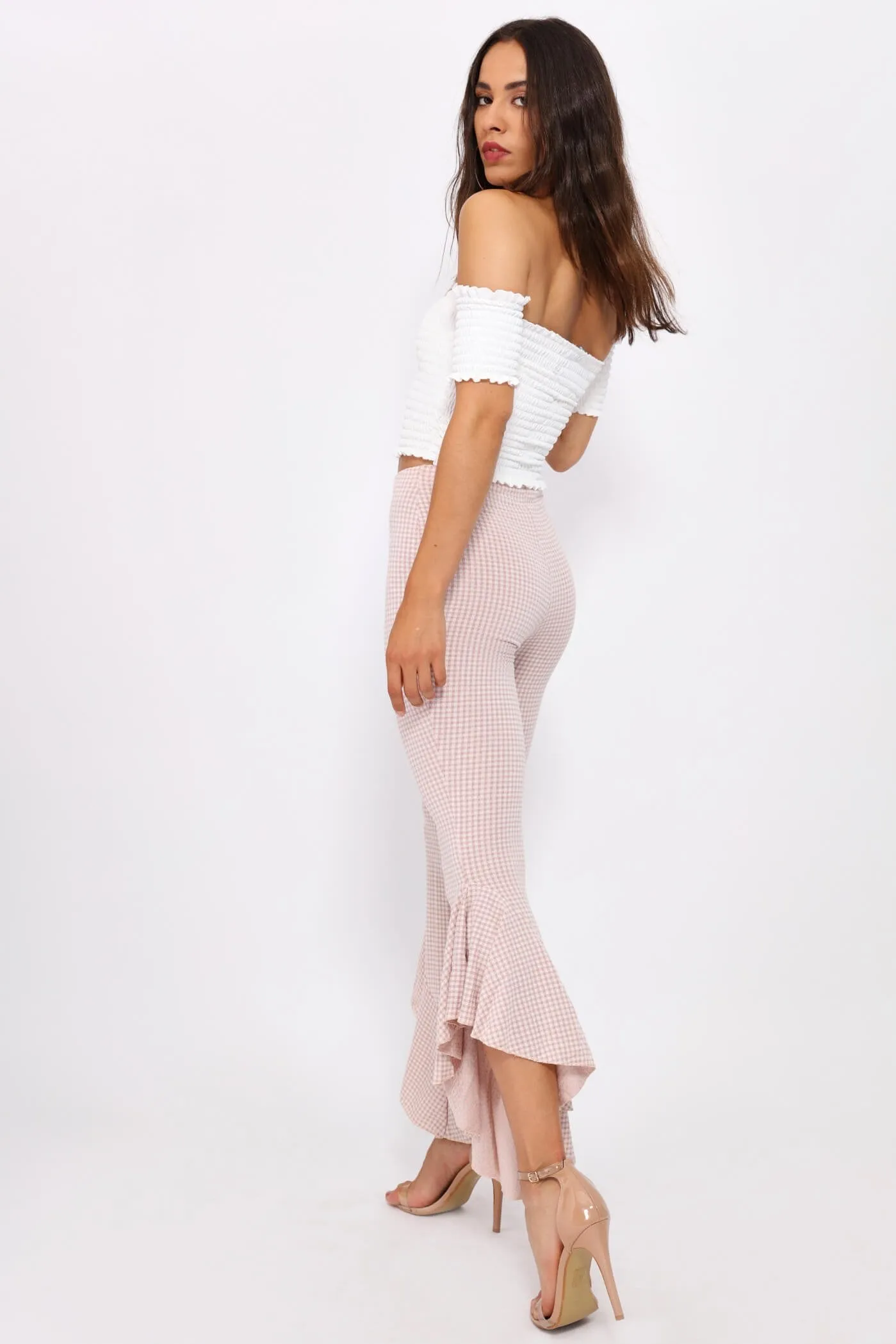 Pink Tartan Trousers