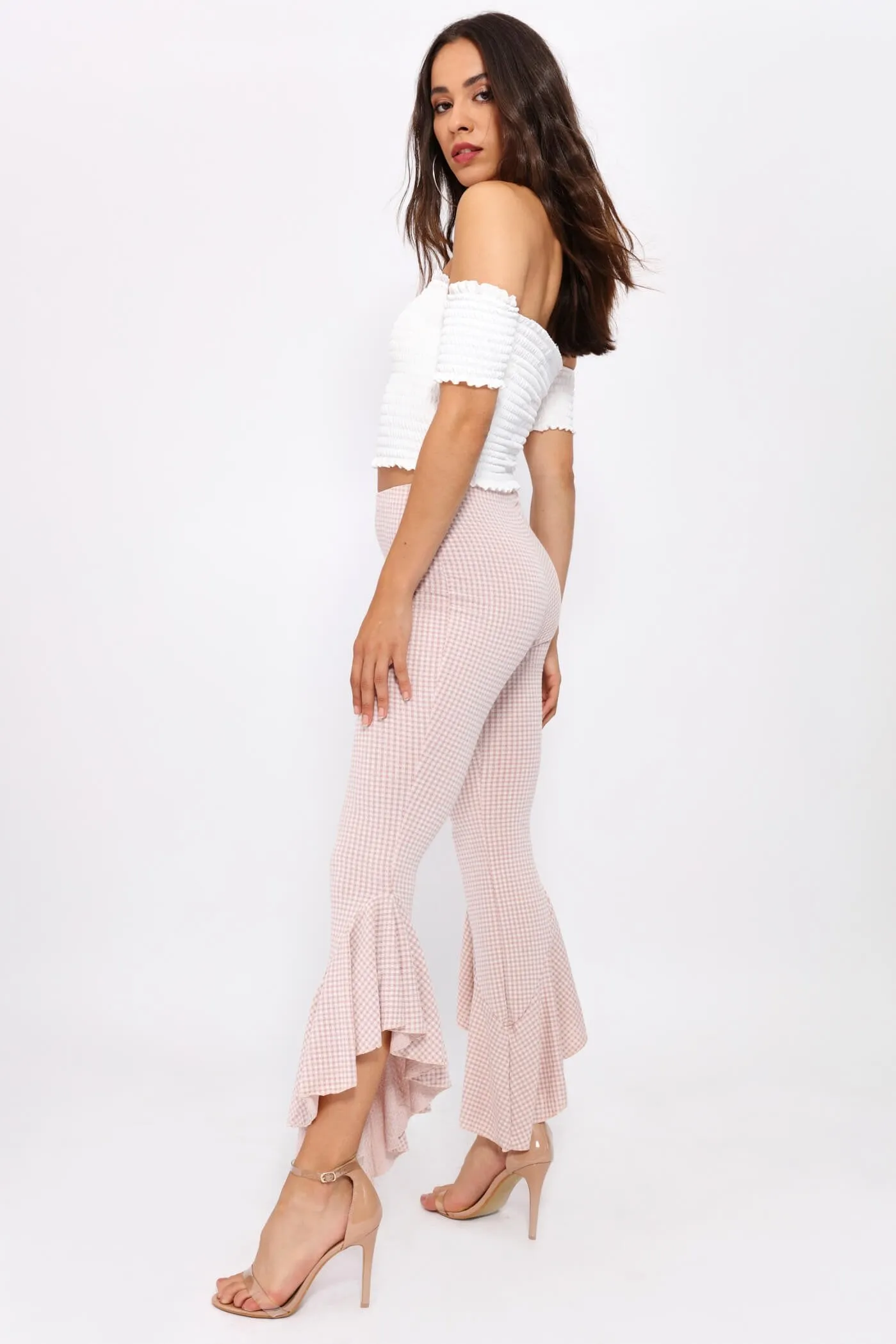 Pink Tartan Trousers