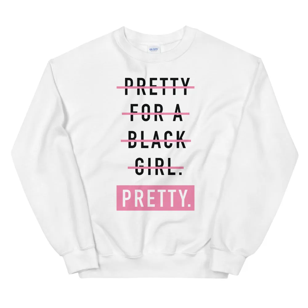 Pretty Period Sweatshirt- White
