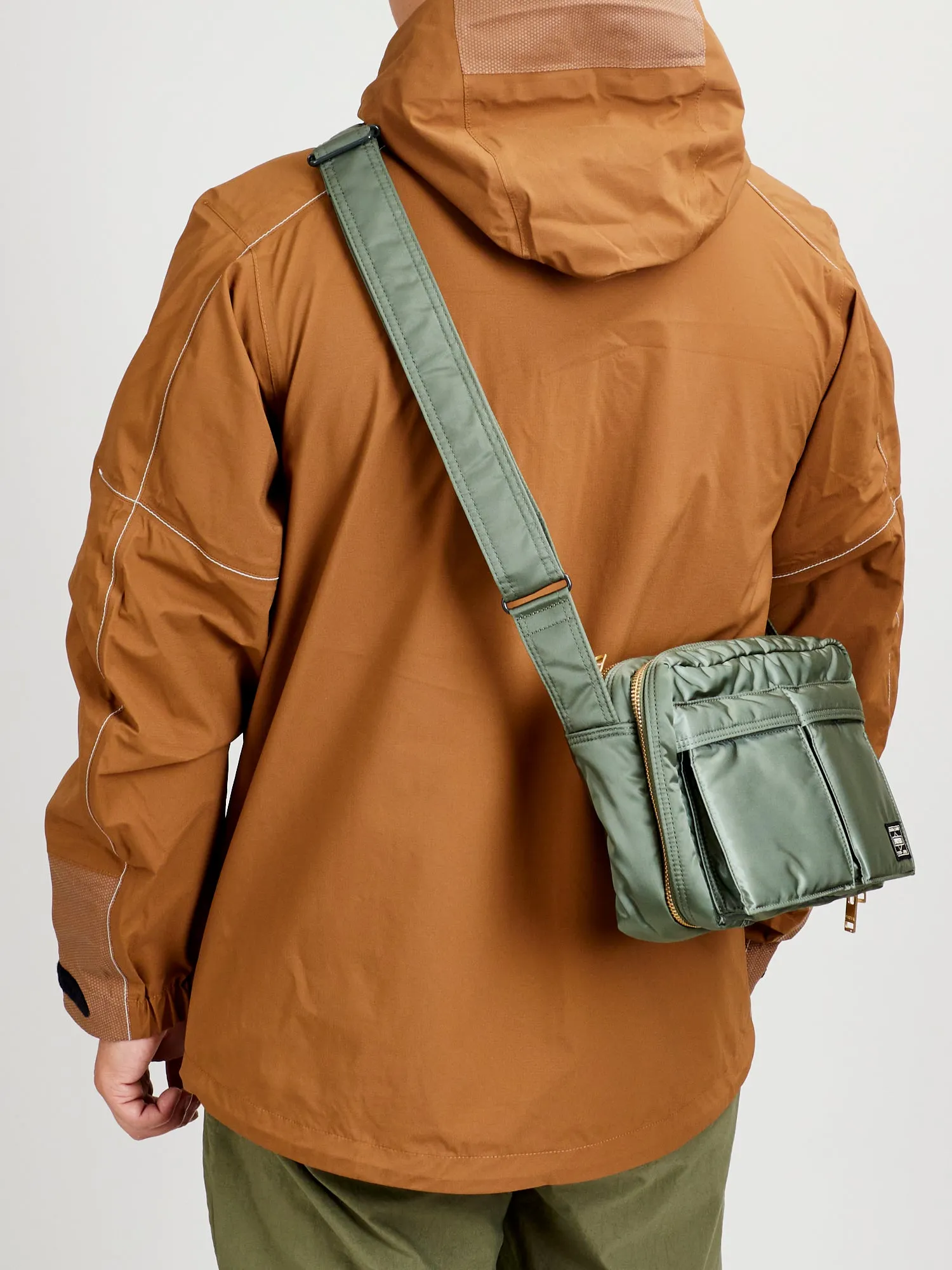 "Tanker" Shoulder Bag (S) in Sage Green
