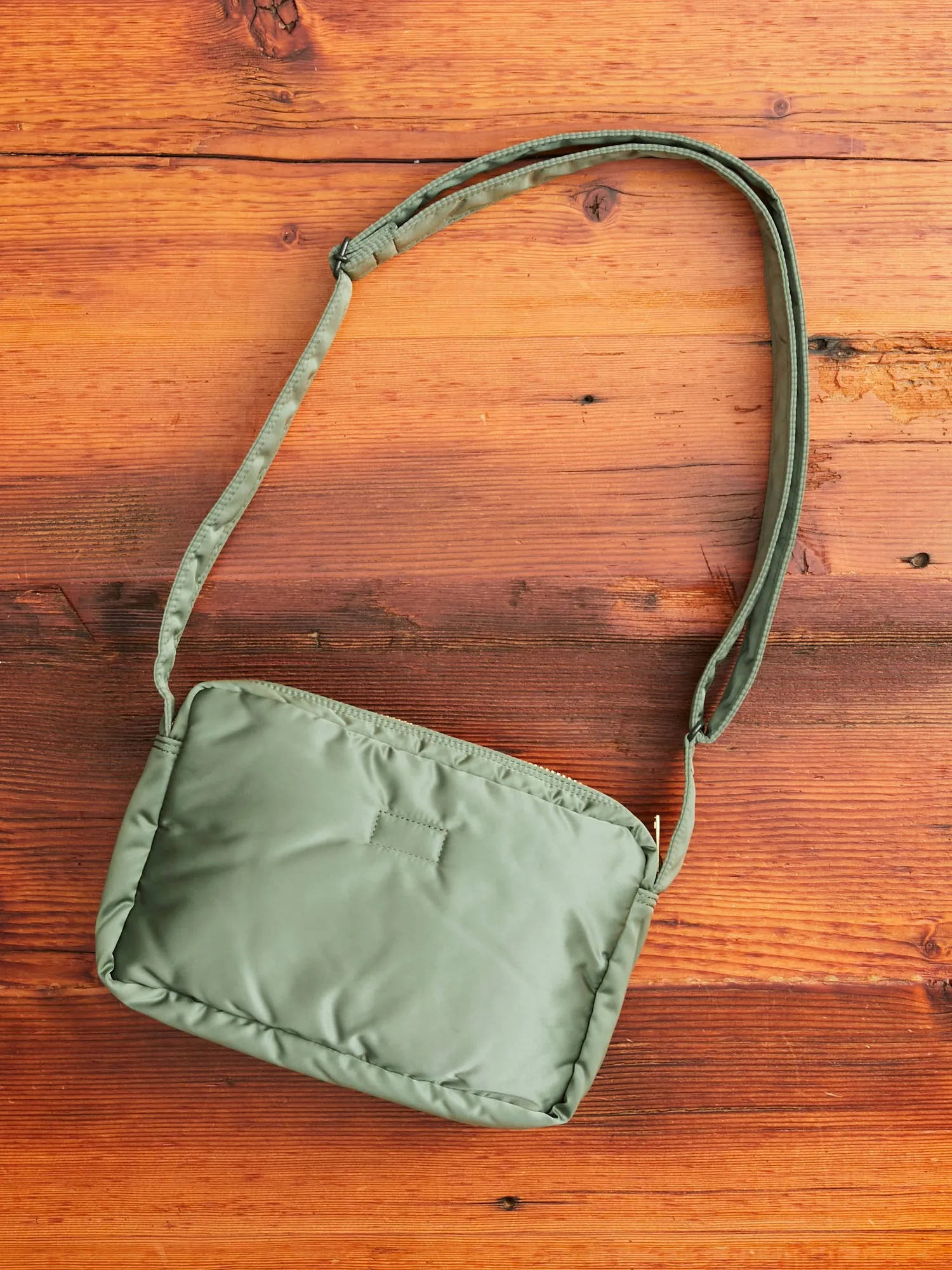"Tanker" Shoulder Bag (S) in Sage Green