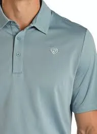 ROCK&ROLL BLUE PERFORMANCE POLO