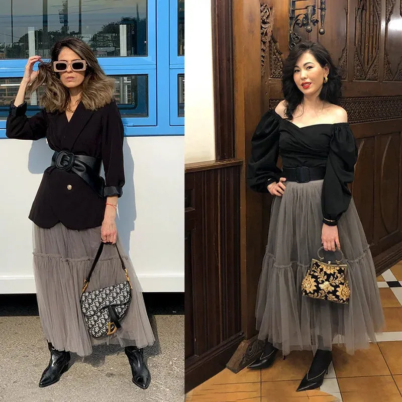 Skirts for Women Black