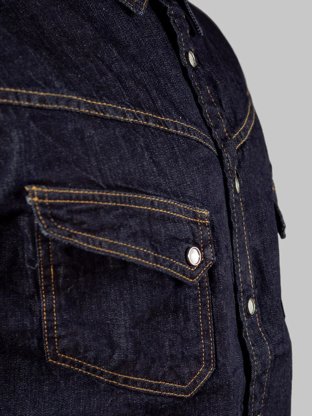 Premium TCB Ranchman Mens Denim Shirt