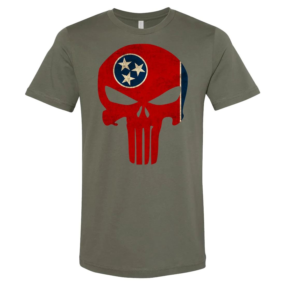 Tennessee Fearless Patriot Skull Shirt