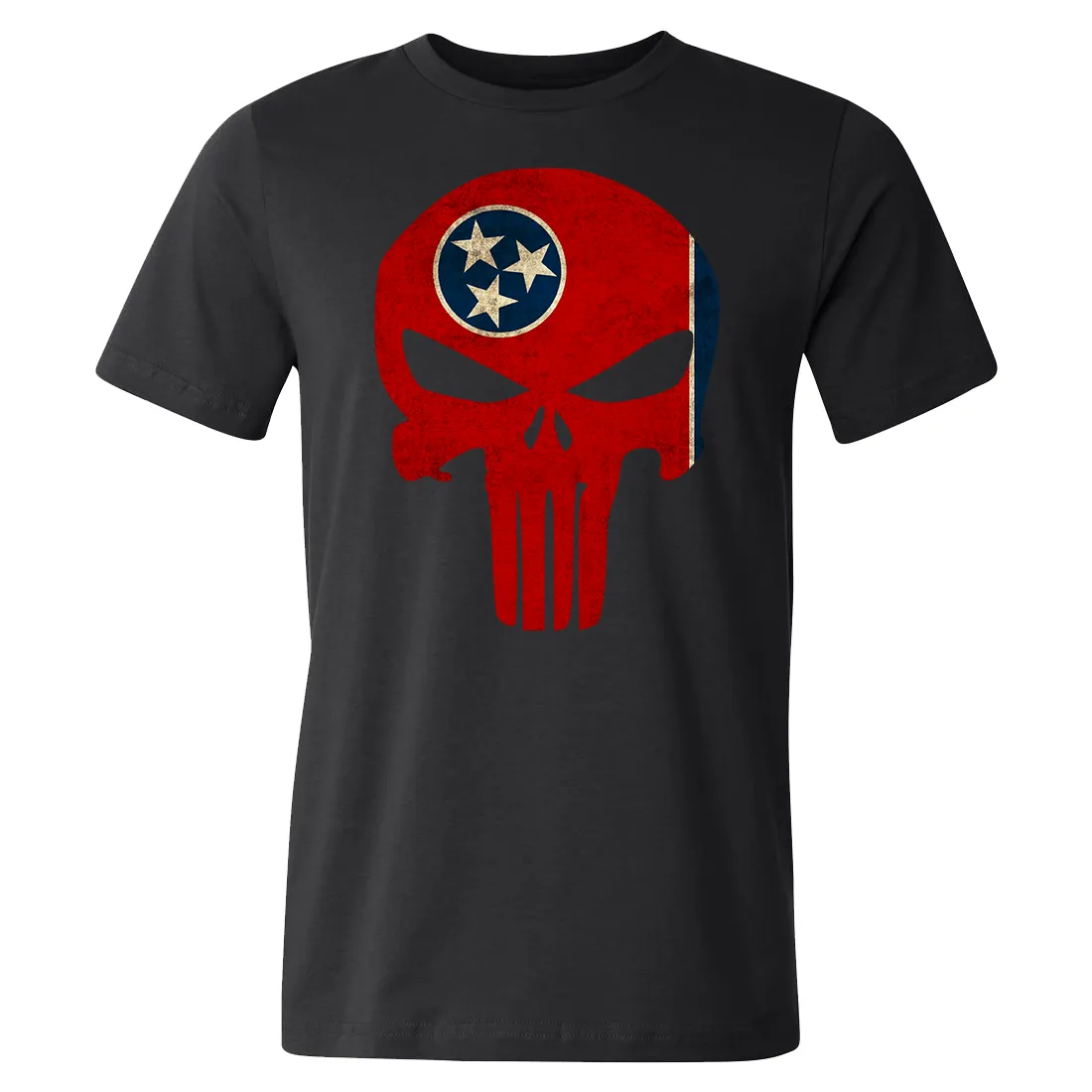 Tennessee Fearless Patriot Skull Shirt