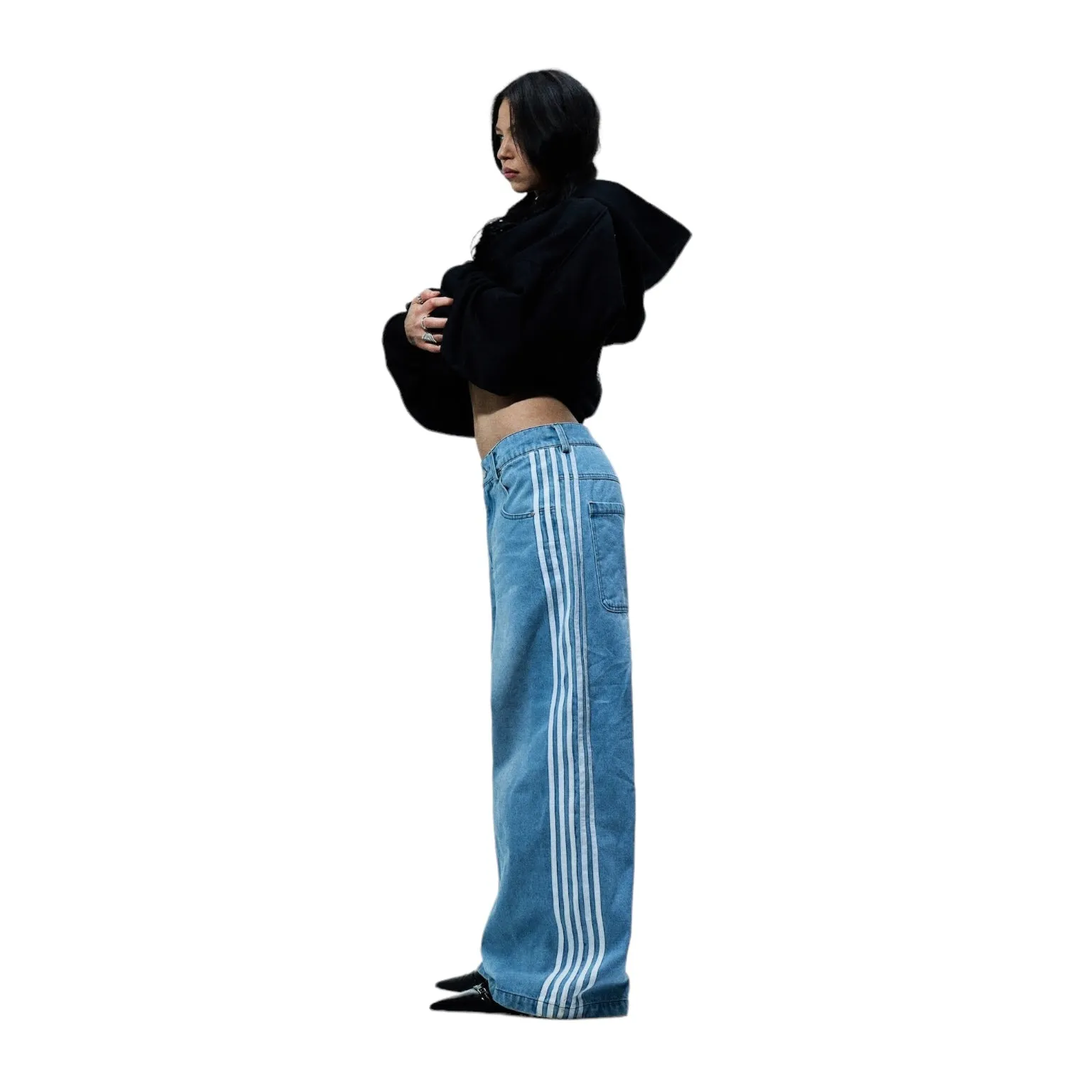 TRACK JEANS (BLUE)
