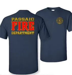Classic Fire Department Design - Premium Firefighter T-Shirt